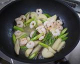 台湾の味★筍とアスパラと海老の塩あんかけ作り方6写真