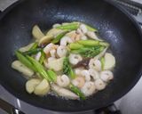 台湾の味★筍とアスパラと海老の塩あんかけ作り方7写真