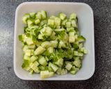 おつまみにも♡野菜たっぷりクスクスサラダ作り方2写真