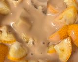 セロリときんかんのミルクプリン風サラダ作り方3写真