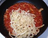 簡単トマトソースdeごちそうパスタ作り方5写真