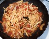 簡単トマトソースdeごちそうパスタ作り方6写真