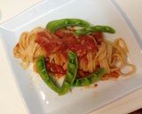 簡単トマトソースdeごちそうパスタ作り方8写真