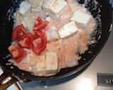 豆腐とトマトのたらマヨ炒め作り方5写真