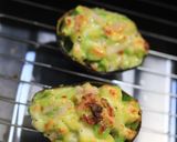 ＊お手軽、アボカドとベーコンのチーズ焼き作り方6写真