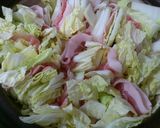 白菜と豚肉の蒸し鍋作り方1写真