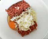 チーズin♪ハンバーグ☆作り方1写真