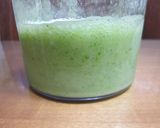 調子いいかも♪グリーンスムージー作り方4写真