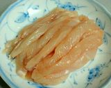 ❁鶏と新生姜のオリエンタル風青椒肉絲❁作り方1写真
