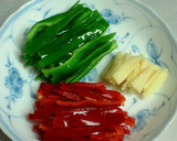 ❁鶏と新生姜のオリエンタル風青椒肉絲❁作り方2写真