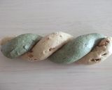 よもぎと胡桃のパン作り方10写真