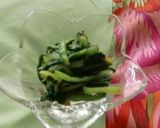 こかぶの茎を、田楽味噌で味付けました作り方4写真