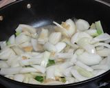 台湾料理～炒鱔魚（タウナギの炒めもの）作り方4写真