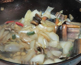 台湾料理～炒鱔魚（タウナギの炒めもの）作り方6写真
