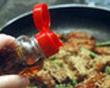韓国料理—さつま揚げとにんにくの芽炒め作り方5写真