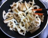 きんぴられんこん作り方2写真