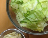 たけのことキャベツのオイスター炒め作り方1写真
