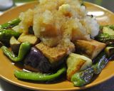 焼き厚揚げのみぞれ乗せ作り方7写真