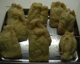 おでんの素で！餅入り巾着の袋煮作り方2写真