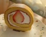 ♪簡単ふわふわいちごのロールケーキ♪作り方7写真
