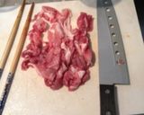 青椒肉絲作り方2写真