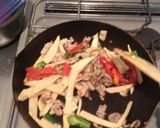 青椒肉絲作り方4写真