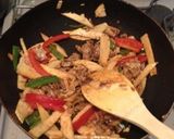 青椒肉絲作り方5写真