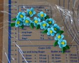 水色の花（マジパン細工）作り方12写真