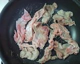 豚肉とチンゲン菜のオイスター炒め作り方2写真