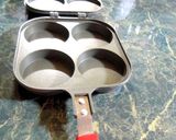 回転焼き器☆竹輪とじゃこの小さなお好み焼作り方7写真