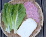 ロメインレタスのシーザーサラダ作り方1写真