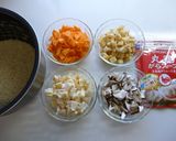 鶏がらスープでおいしい！たけのこごはん作り方1写真