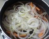人参と玉ねぎ★味噌汁作り方2写真