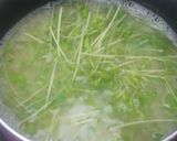 豆苗★味噌汁作り方2写真