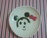 ミニーちゃんお弁当作り方1写真
