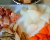 簡単　ヘルシー！　☆　根菜煮物　☆作り方1写真