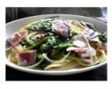 ルッコラとベーコンのパスタ｡作り方5写真