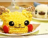 ピカチュウのミニドームケーキ作り方10写真
