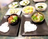 低カロ☆ダイエット☆アオサの味噌とろろ作り方4写真