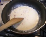 絶賛☆濃厚チーズクリームパスタ♪作り方3写真