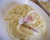 絶賛☆濃厚チーズクリームパスタ♪作り方5写真