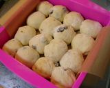 タピオカ粉でレーズンちぎりパン作り方3写真