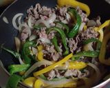 牛肉とピーマンのケチャップ炒め☆作り方3写真