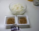 我が家の定番納豆チャーハン作り方2写真