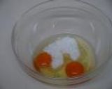 レンジでチン！簡単スポンジケーキ♪作り方1写真