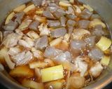 たけのことふきの煮物　我が家風作り方4写真