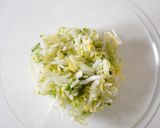 白菜のごまコールスローサラダ作り方1写真
