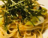 長ネギ＆タラコふりかけの和風オイルパスタ作り方4写真