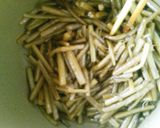フキ！味付け３つで簡単うまい。旦那絶賛作り方5写真