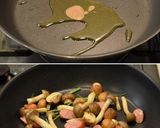 ウインナーときのこのイタリアンパセリ炒め作り方2写真